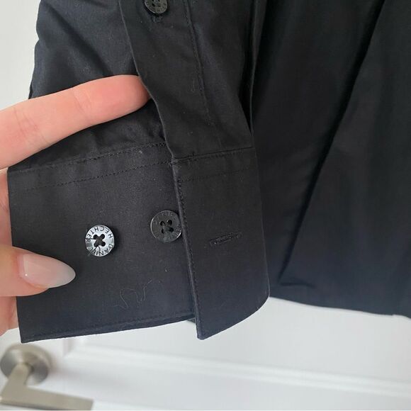 DANIEL HECHTER black button down shirt - Picture 7 of 11
